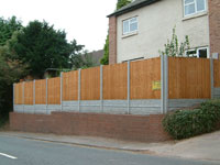 Fencing completed 