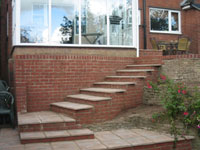 Finshed steps 